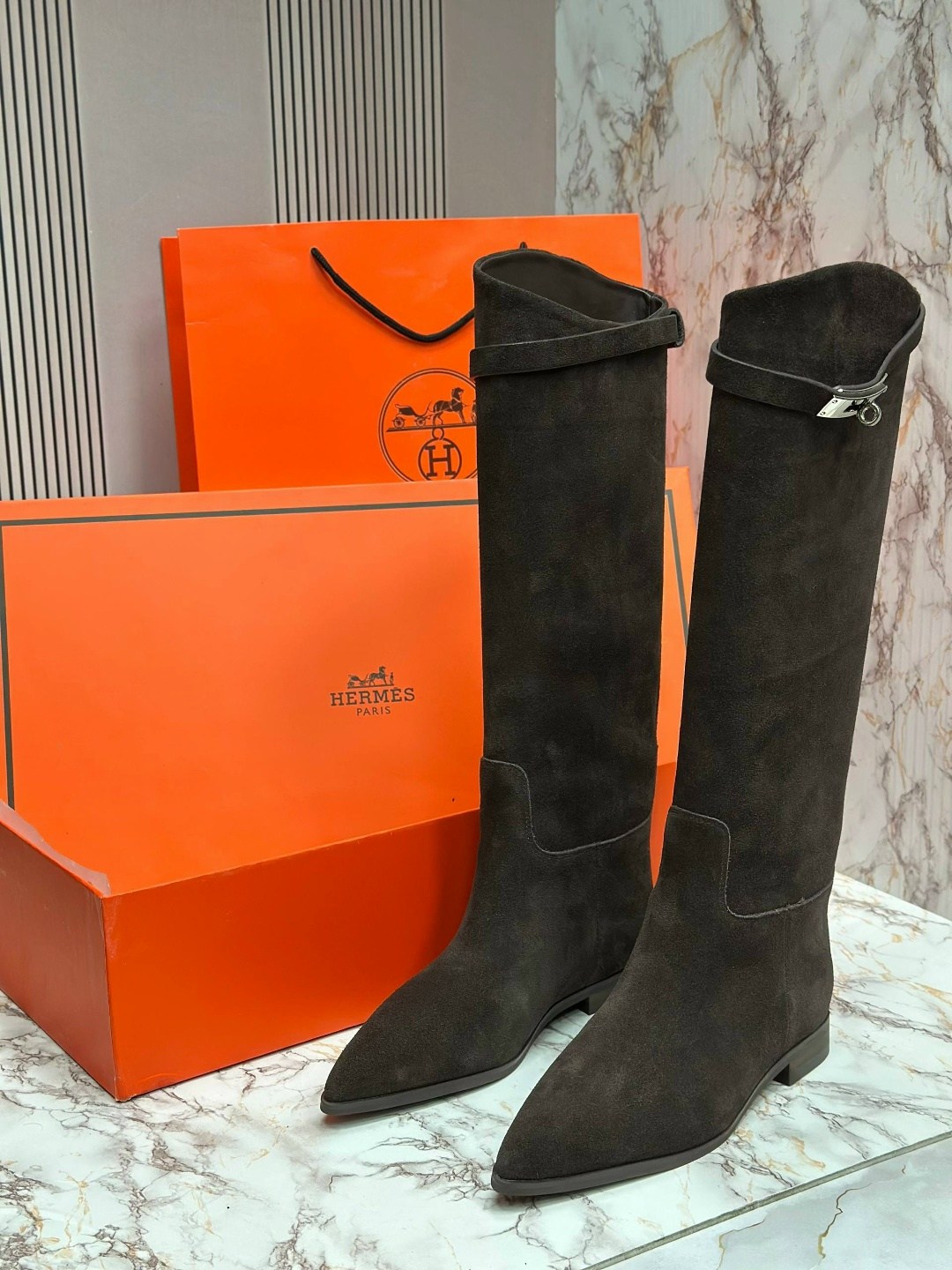 сапоги женские hermes,сапоги hermes,женские кожаные сапоги hermes чёрного цвета,сапоги hermes жокейские,сапоги эрмес