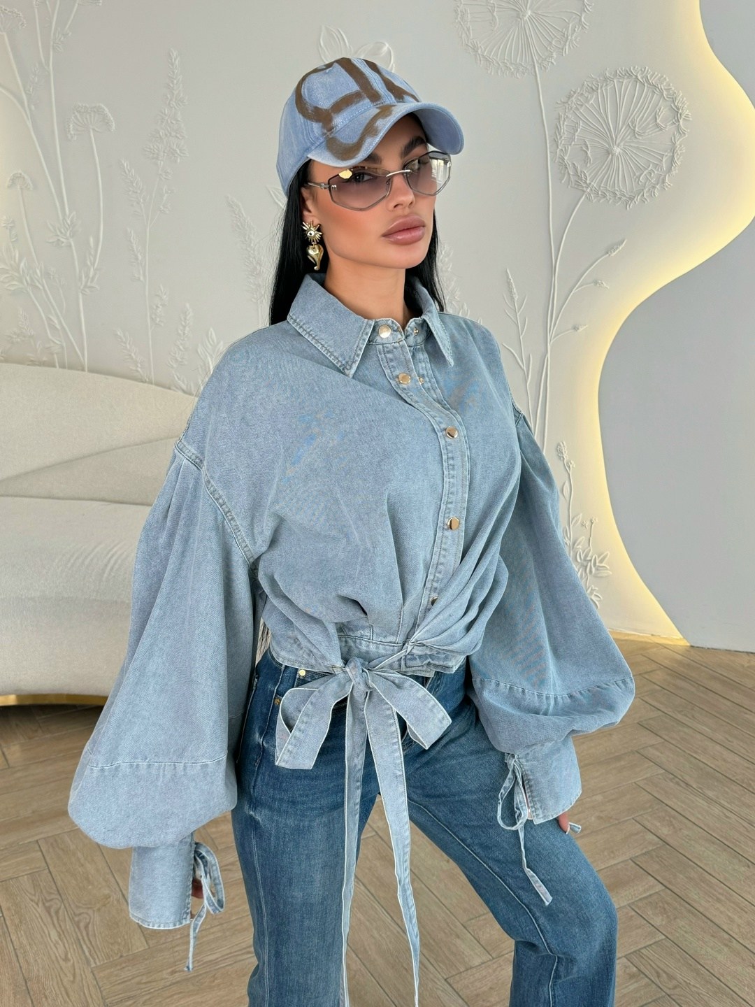 костюм джинсовый,женский джинсовый костюм,модные джинсы,джинсовая мода,рубашка стильная