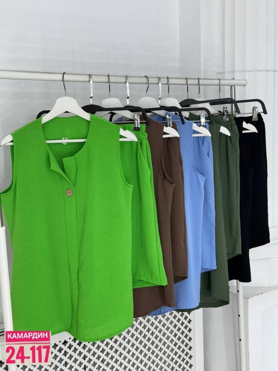 женский костюм с шортами,костюм из льна лайм,летние костюмы женские,женские костюмы,летние костюмы