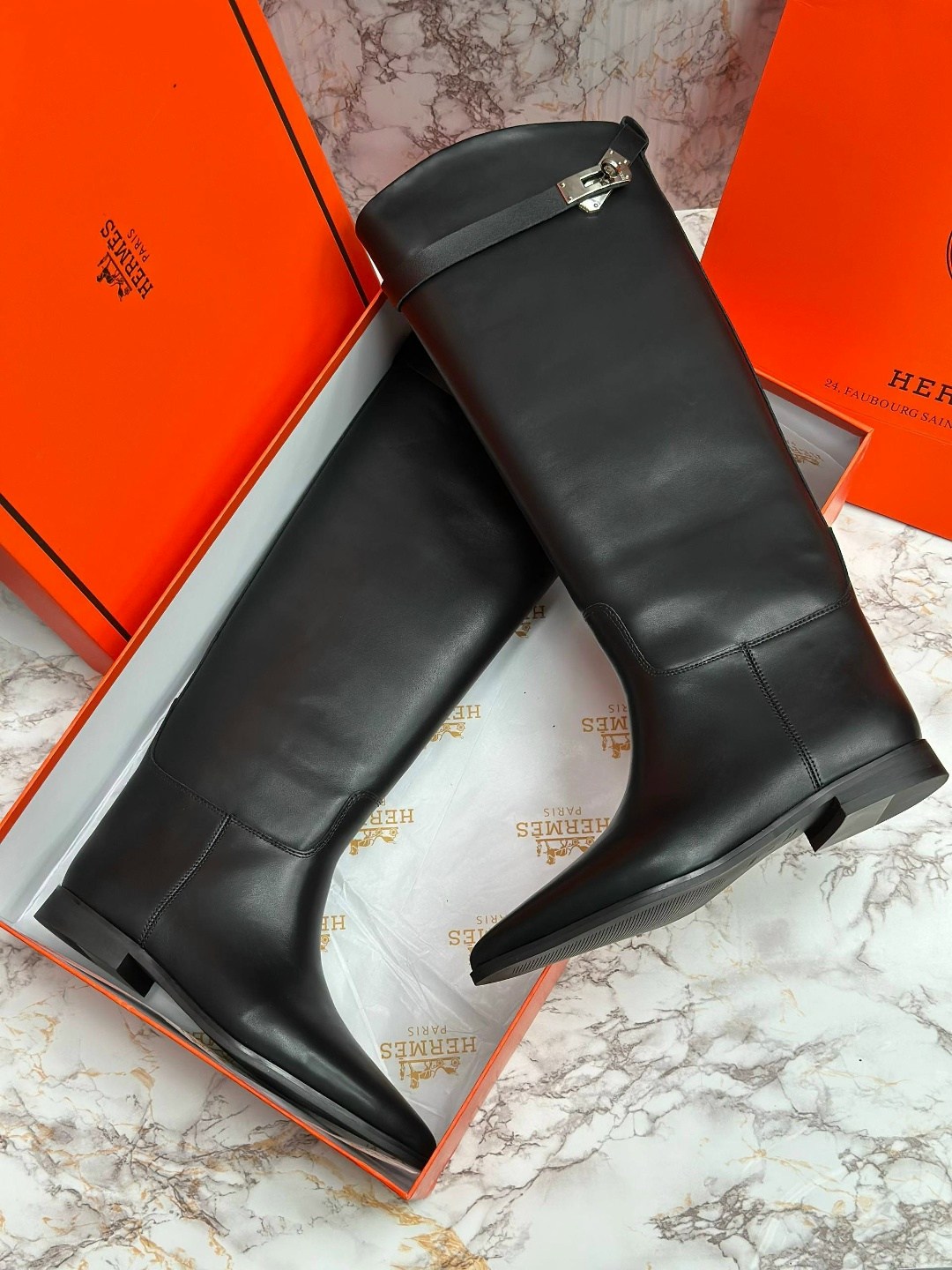 сапоги женские hermes,сапоги hermes,женские кожаные сапоги hermes чёрного цвета,сапоги hermes жокейские,сапоги эрмес