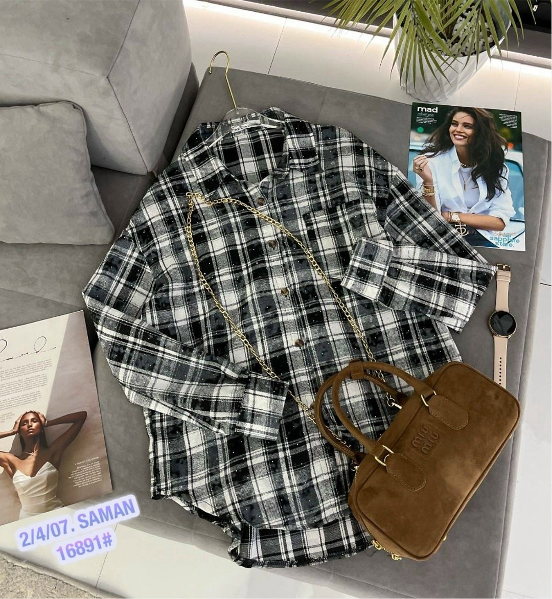 рубашка в клетку женская оверсайз thirteen brand,рубашка в клетку женская оверсайз,рубашка в клетку,рубашка женская,рубашка в клетку женская