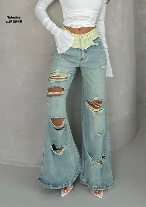 рваные джинсы,джинсы широкие,стильные джинсы,джинсы модные,джинсы женские широкие