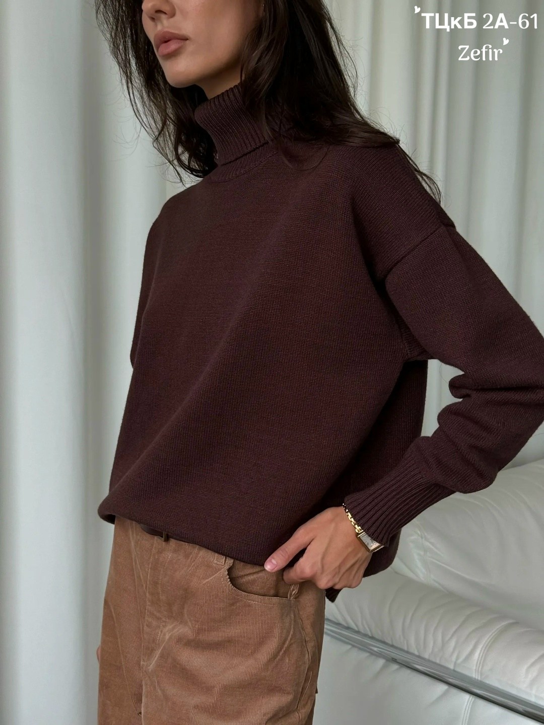 свитер-водолазка свободного кроя max mara leisure коричневый,свитер свободного кроя кофейный,женский свитер,свитер,джемпер женский из кашемира