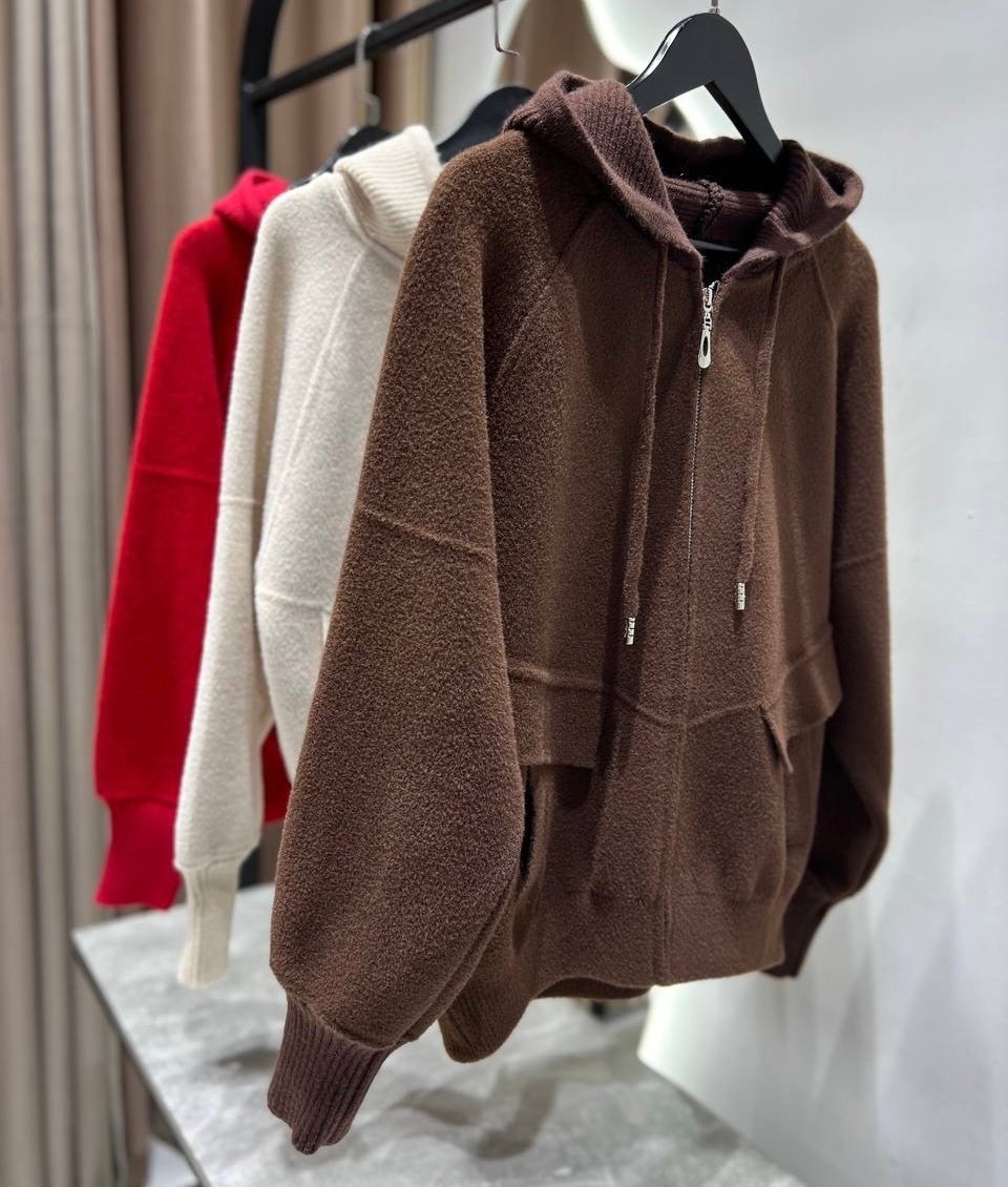 трикотажная куртка,кардиган с капюшоном,женский кашемировый пуловер с капюшоном,женский свитер с капюшоном,кардиган