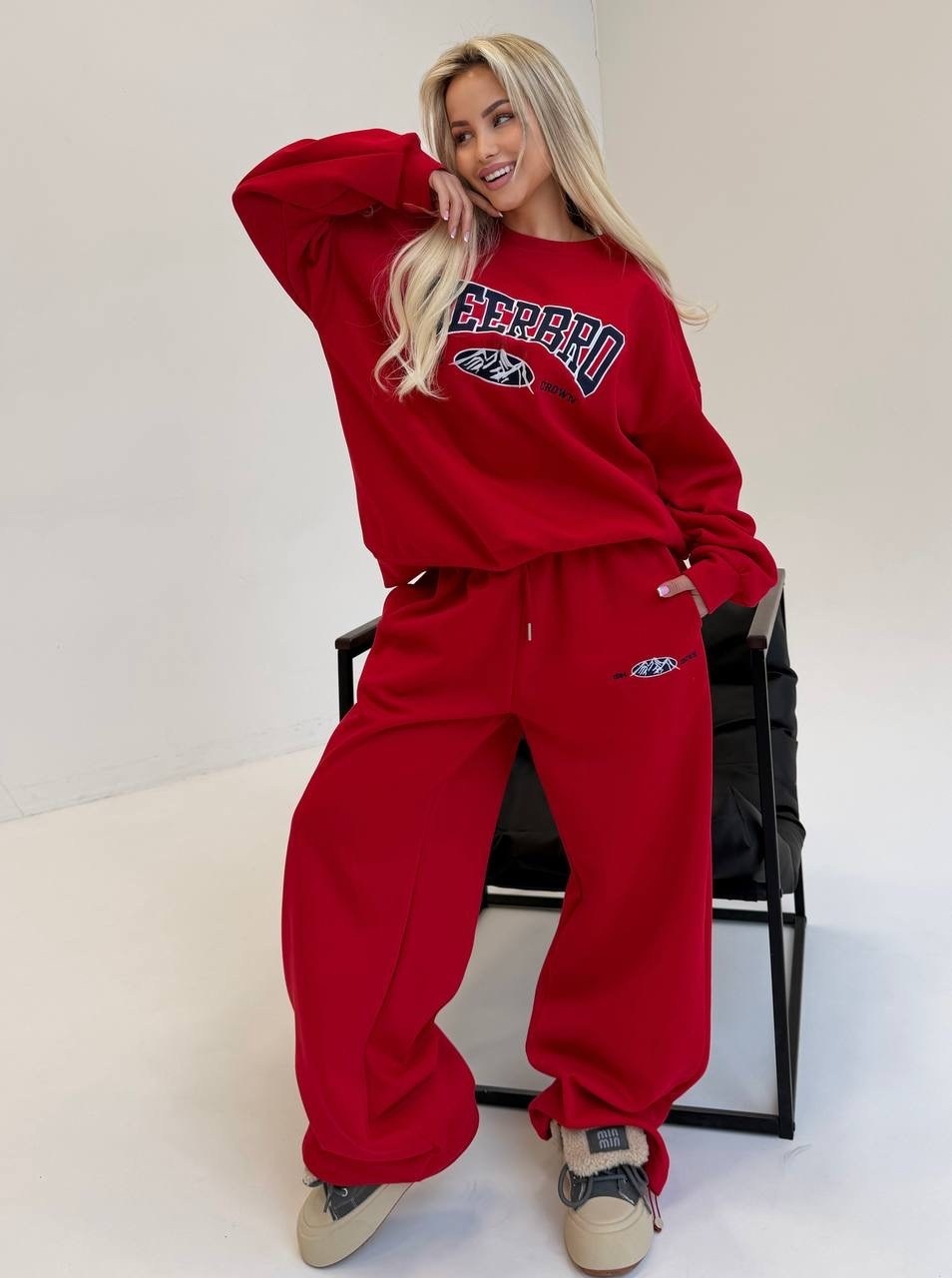 женские костюмы спортивные,свитшот женская,костюм спортивный,костюм спортивный оверсайз los angeles e.secret,костюм на флисе