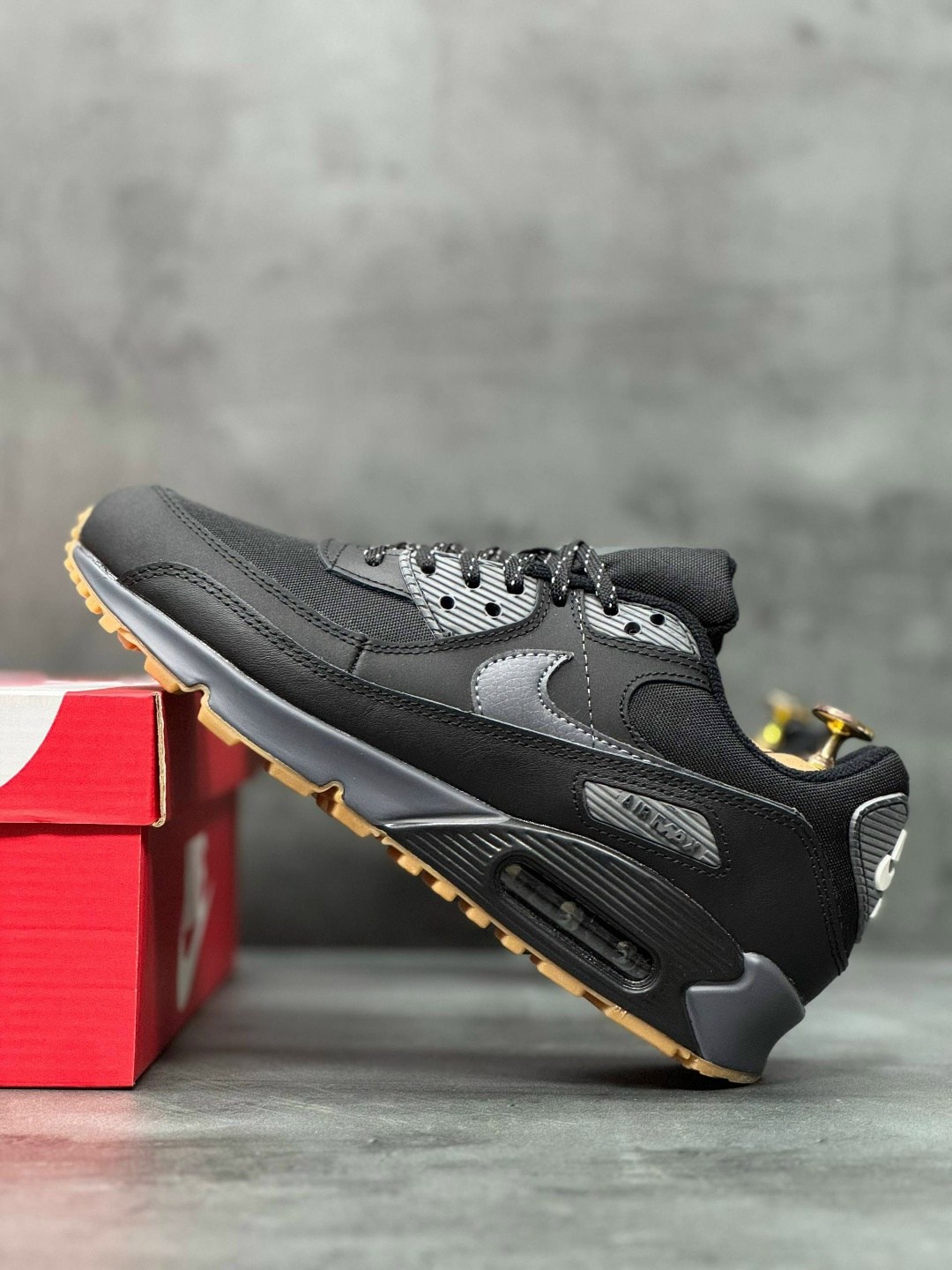кроссовки nike air max 90,кроссовки nike air max 90 anthracite dark grey,кроссовки,кроссовки nike air max 90 мужские,кроссовки nike air max зимние