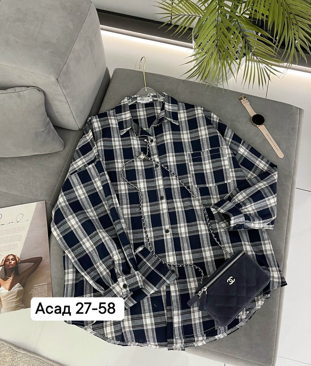 рубашка женская,рубашка в клетку женская,рубашка женская в клетку оверсайз,рубашка,рубашка в клетку