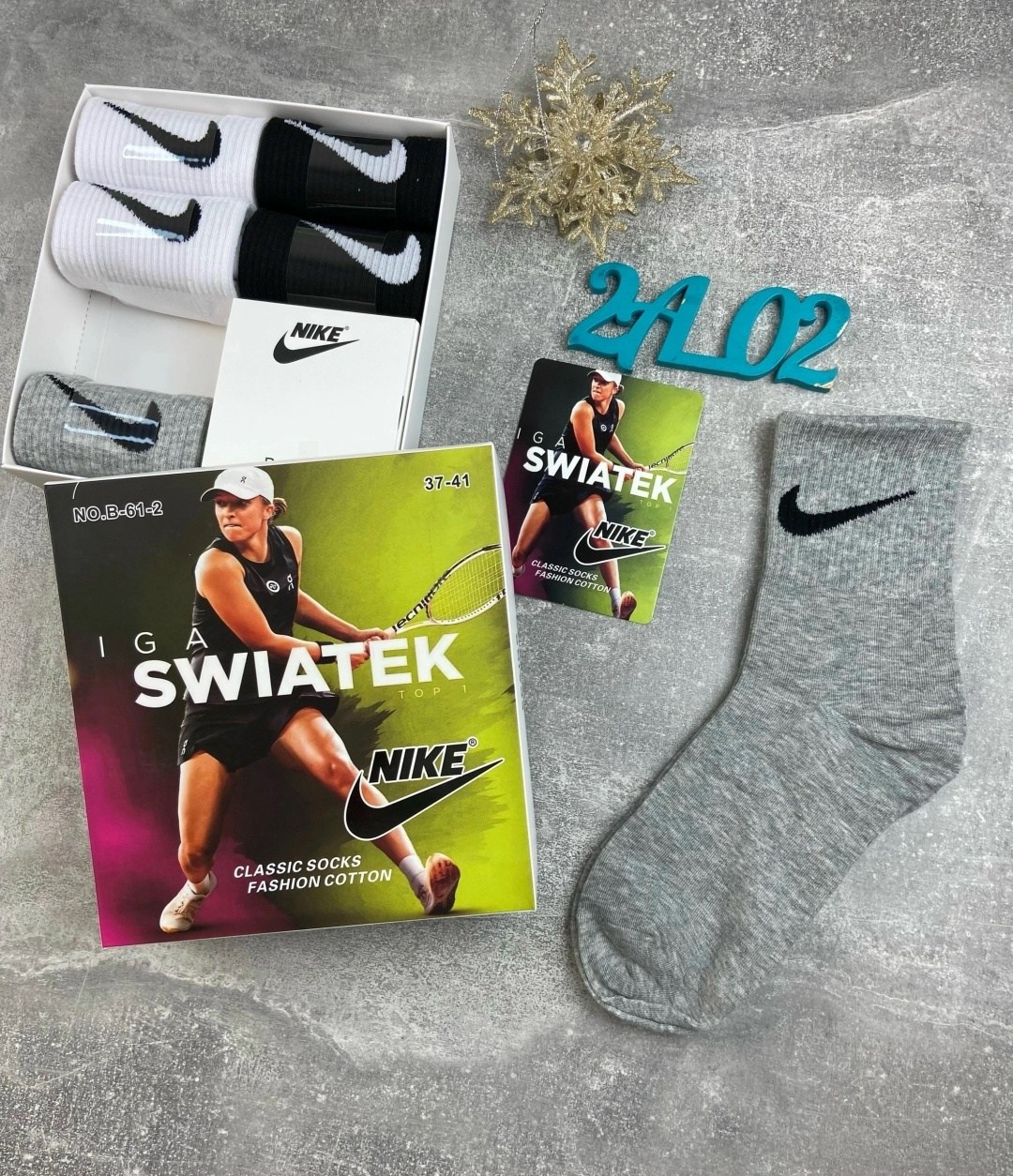 комплект носки женские,женские спортивные носки,носки nike разноцветные подарочный набор с духами,комплект носков,набор носков найк