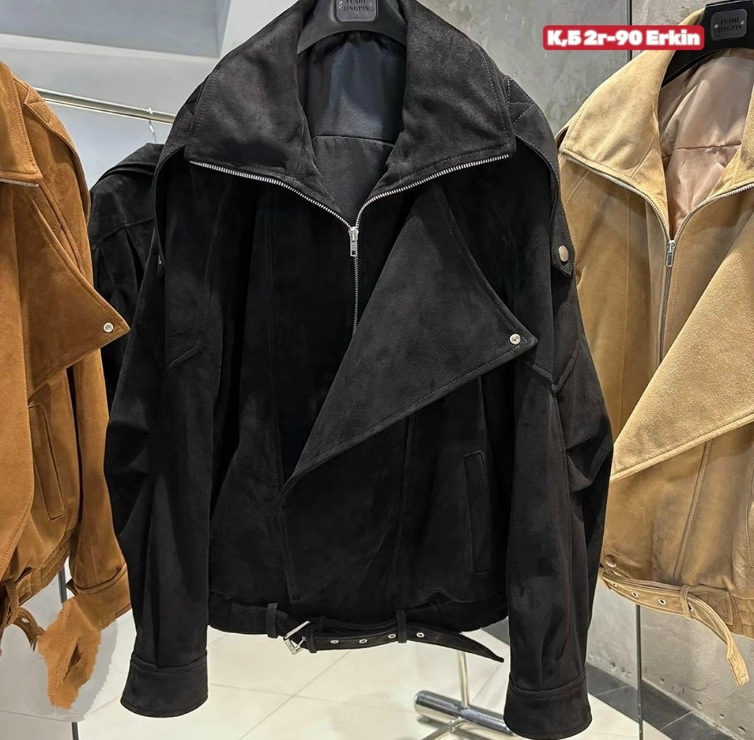 куртка замшевая,куртка женская замшевая,куртка женская замшевая короткая с воротником-поло,куртка из натуральной замши,замшевая куртка косуха