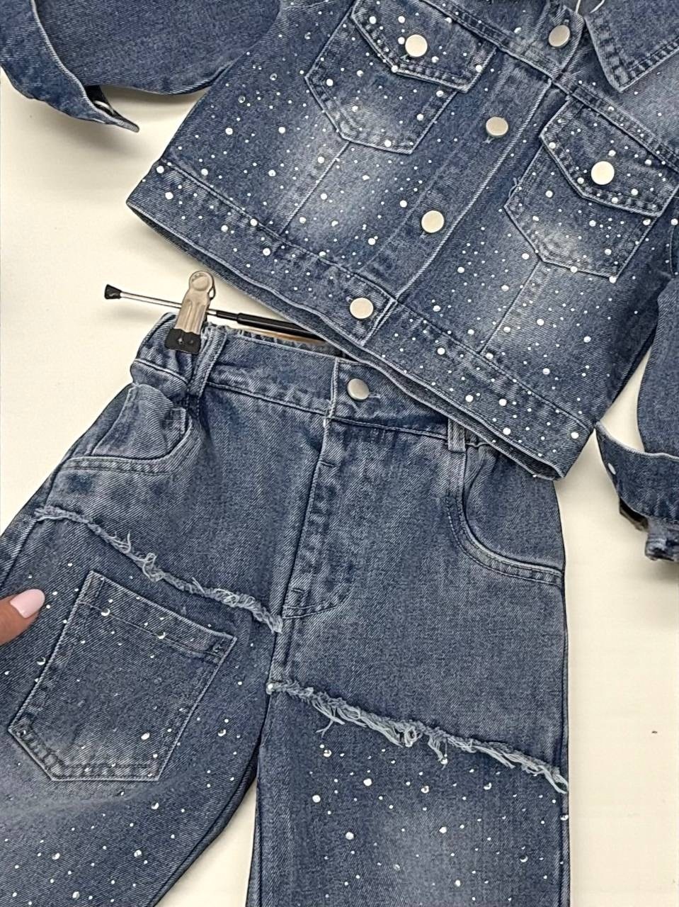 джинсовая куртка для девочек,джинсовый костюм детский,джинсовые костюмы,джинсовая куртка,ребенок