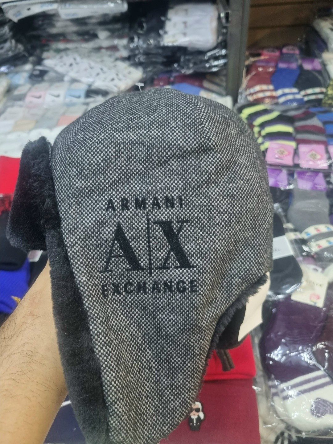 шапка-ушанка emporio armani ea7 серого цвета,шапка ушанка diesel,шапка ушанка,зимняя шапка ушанка,шапка ушанка мужская antar 236612324 черная