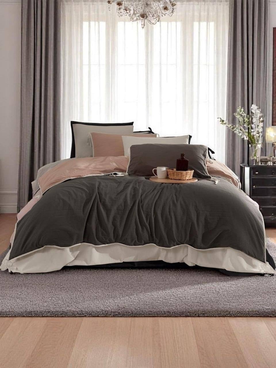 постельное белье ситрейд однотонное,постельное белье из софткоттона,valtery комплект постельного белья,однотонное постельное белье,софткоттон постельное белье