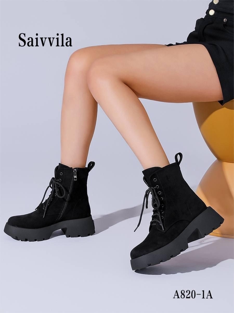 ботинки saivvila,,ботинки женские, женская зимняя,демисезонная