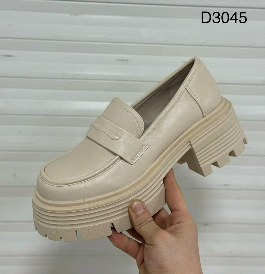 , женская,лоферы женские,бежевая повседневная женская  fox shoes,бежевые лоферы респект