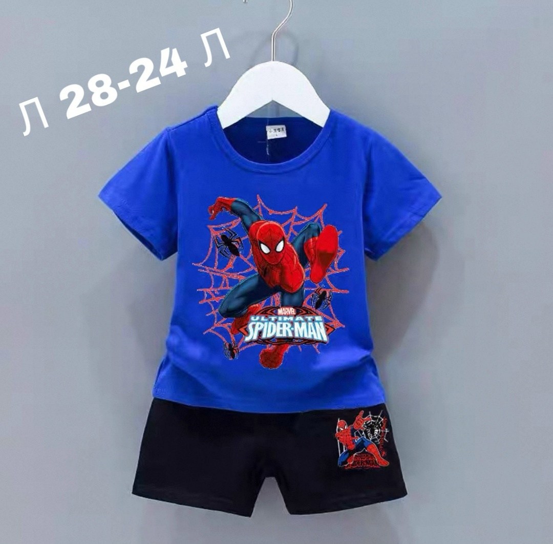 комплект детской одежды для мальчика,костюм для мальчика человек паук,комплект одежды для мальчика,летний комплект одежды для мальчиков,детский костюм
