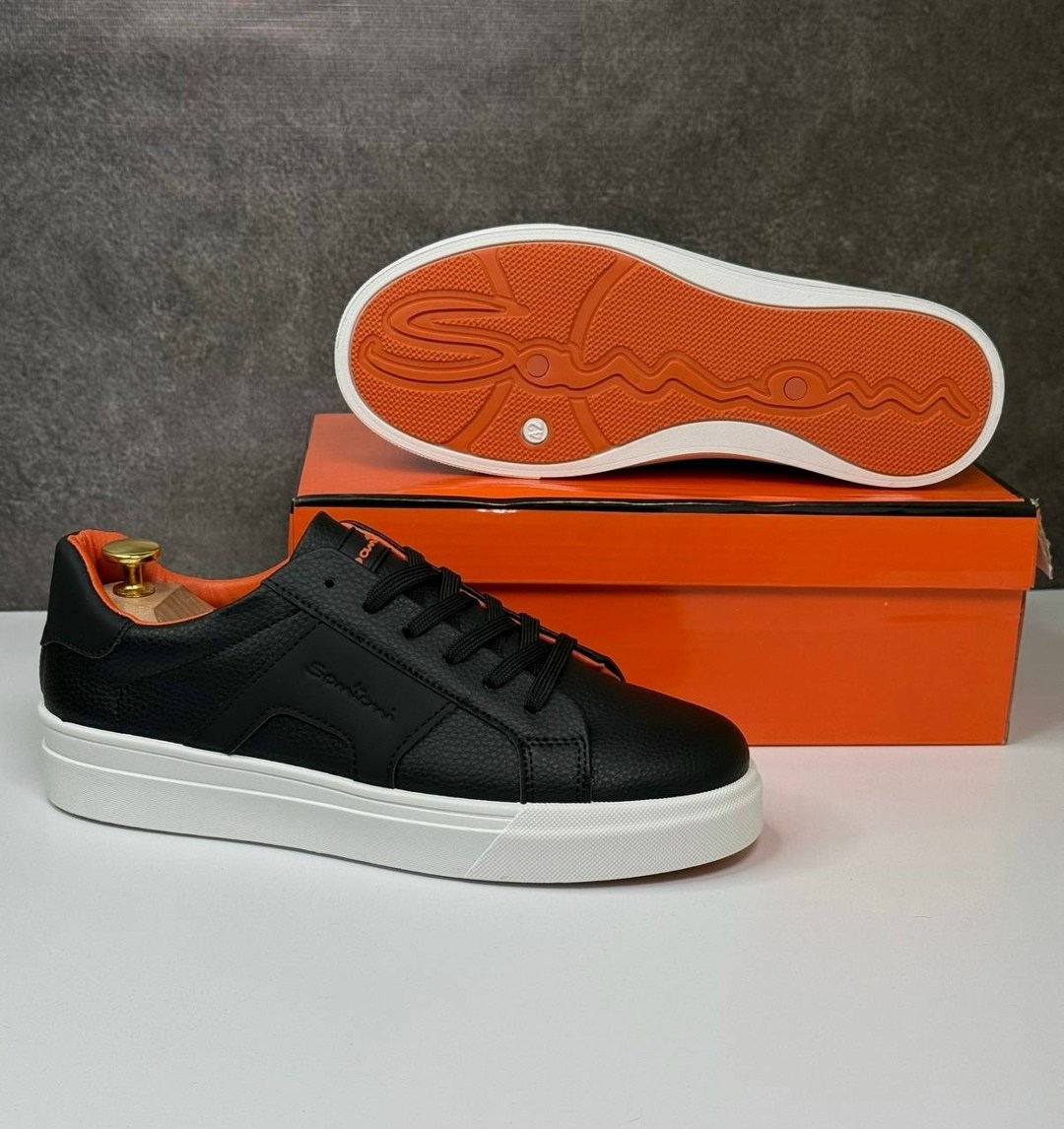 мужские кеды с белой подошвой черные кожаные quatro control,,мужские кеды,кеды мужские кожаные,кожаные кеды