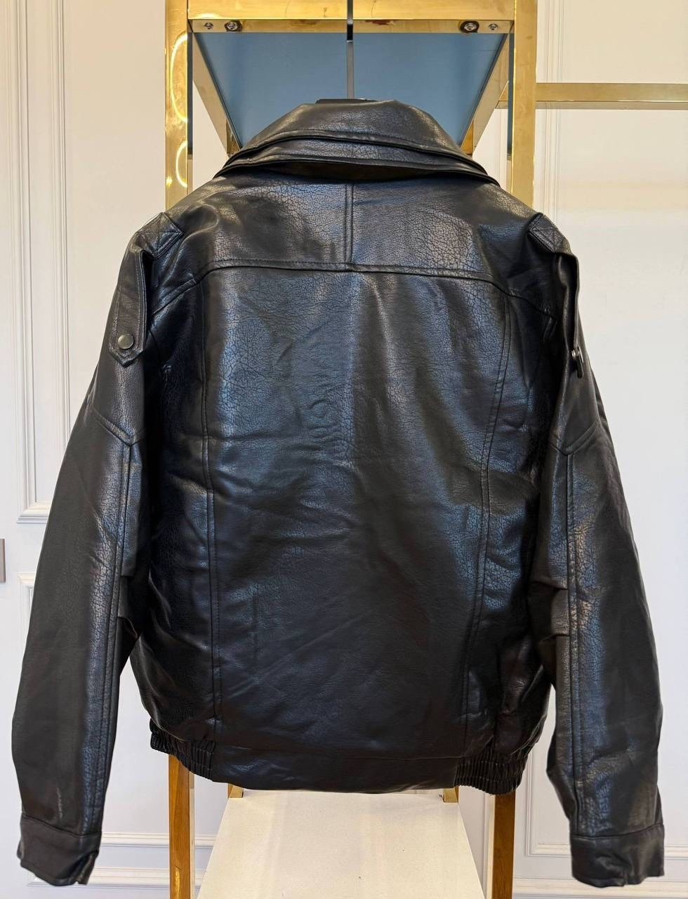 кожаная куртка yves saint laurent,кожаная куртка,женская кожаная куртка,женская куртка из искусственной кожи,короткая куртка из искусственной кожи