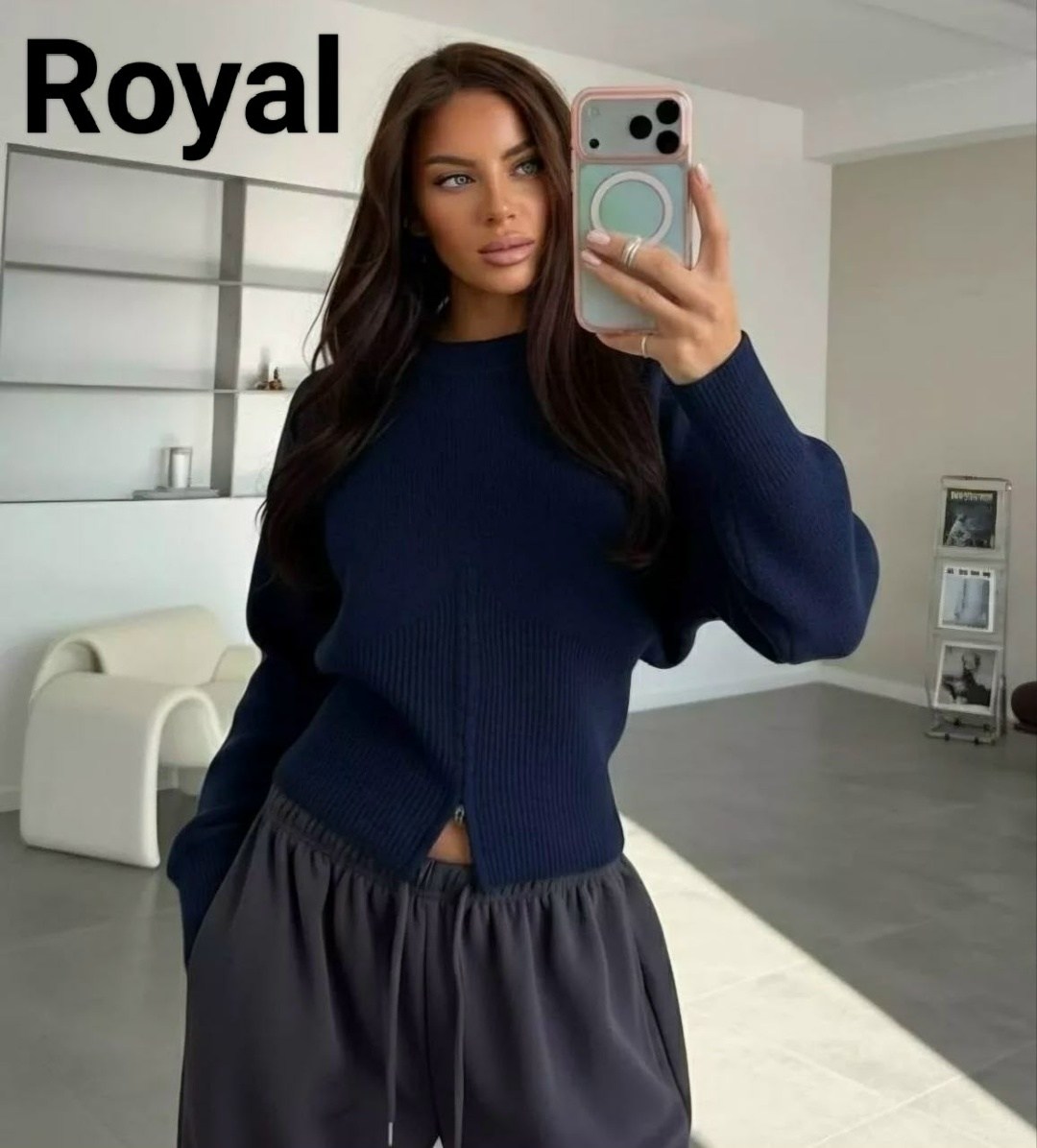 кофта женская,кофта на молнии,кофта на молнии полностью и стойка воротник,женский джемпер,свитер оверсайз с горлом на молнии теплый вязаный