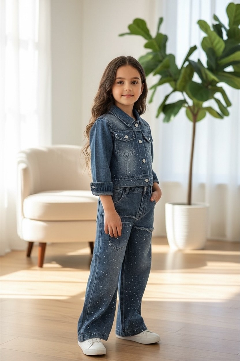 джинсовая куртка для девочек,джинсовый костюм детский,джинсовые костюмы,джинсовая куртка,ребенок