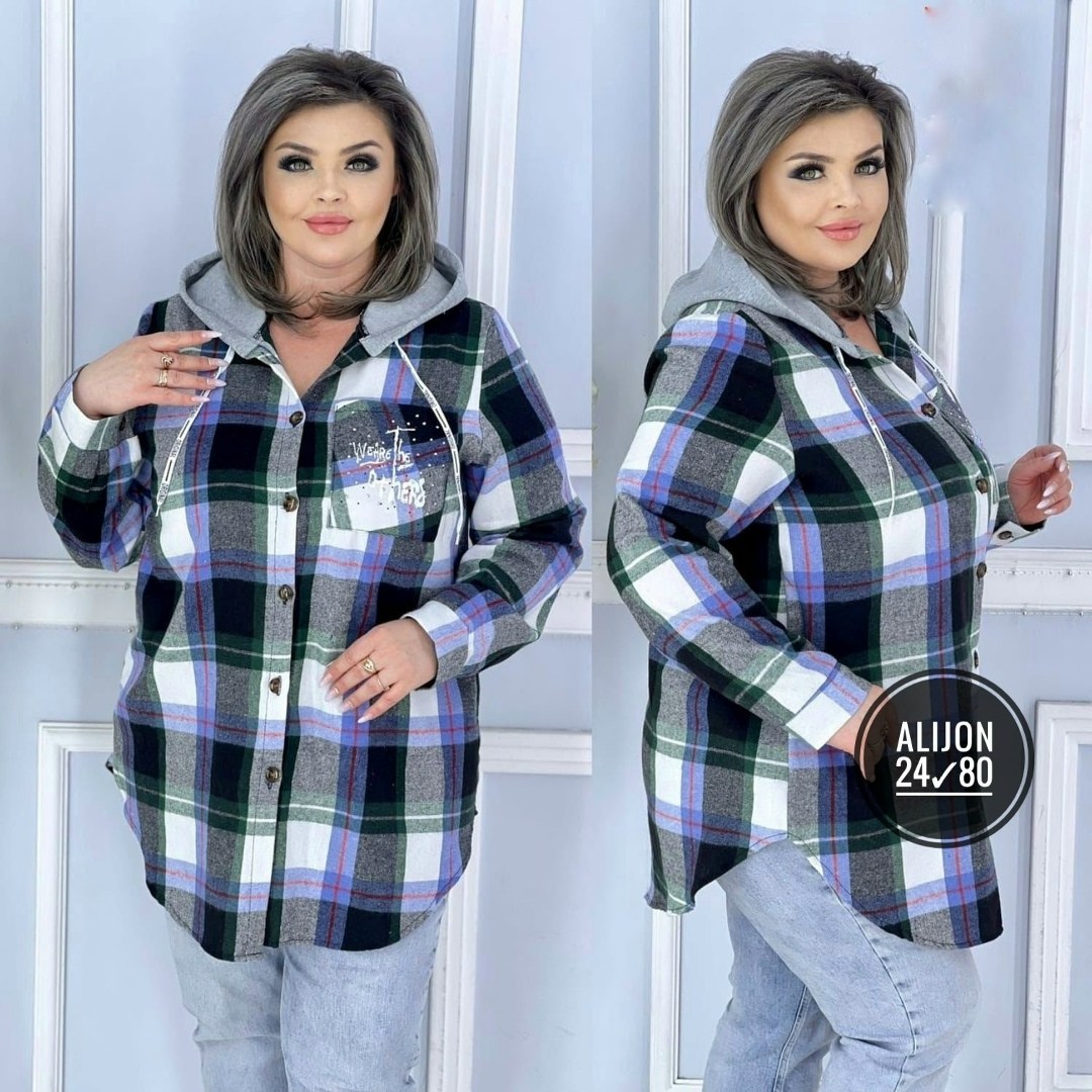 рубашка теплая в клетку удлиненная,рубашка теплая в клетку,кофта в клетку,рубашка женская теплая большого размера в клетку,женская рубашка