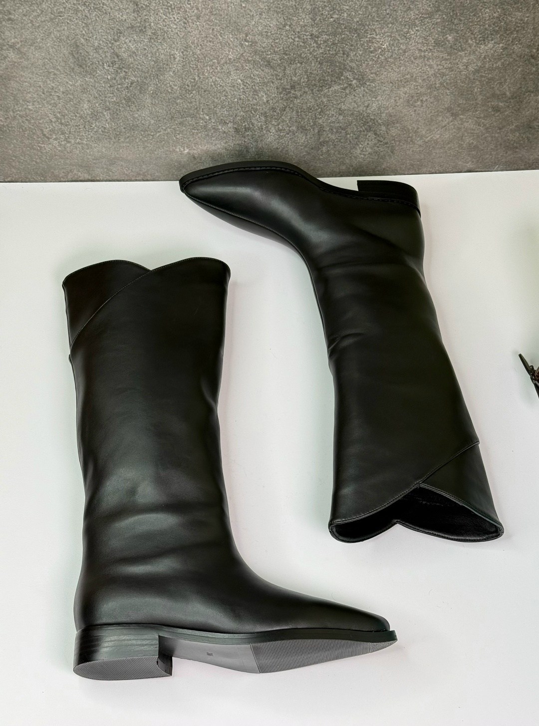 сапоги,модные женские высокие сапоги с острым носком, кожаные,женские сапоги,,женские сапоги до колена с острым носком из натуральной кожи