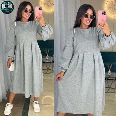 платье оверсайз миди,теплое платье,платье женская,платье,платье женская теплое