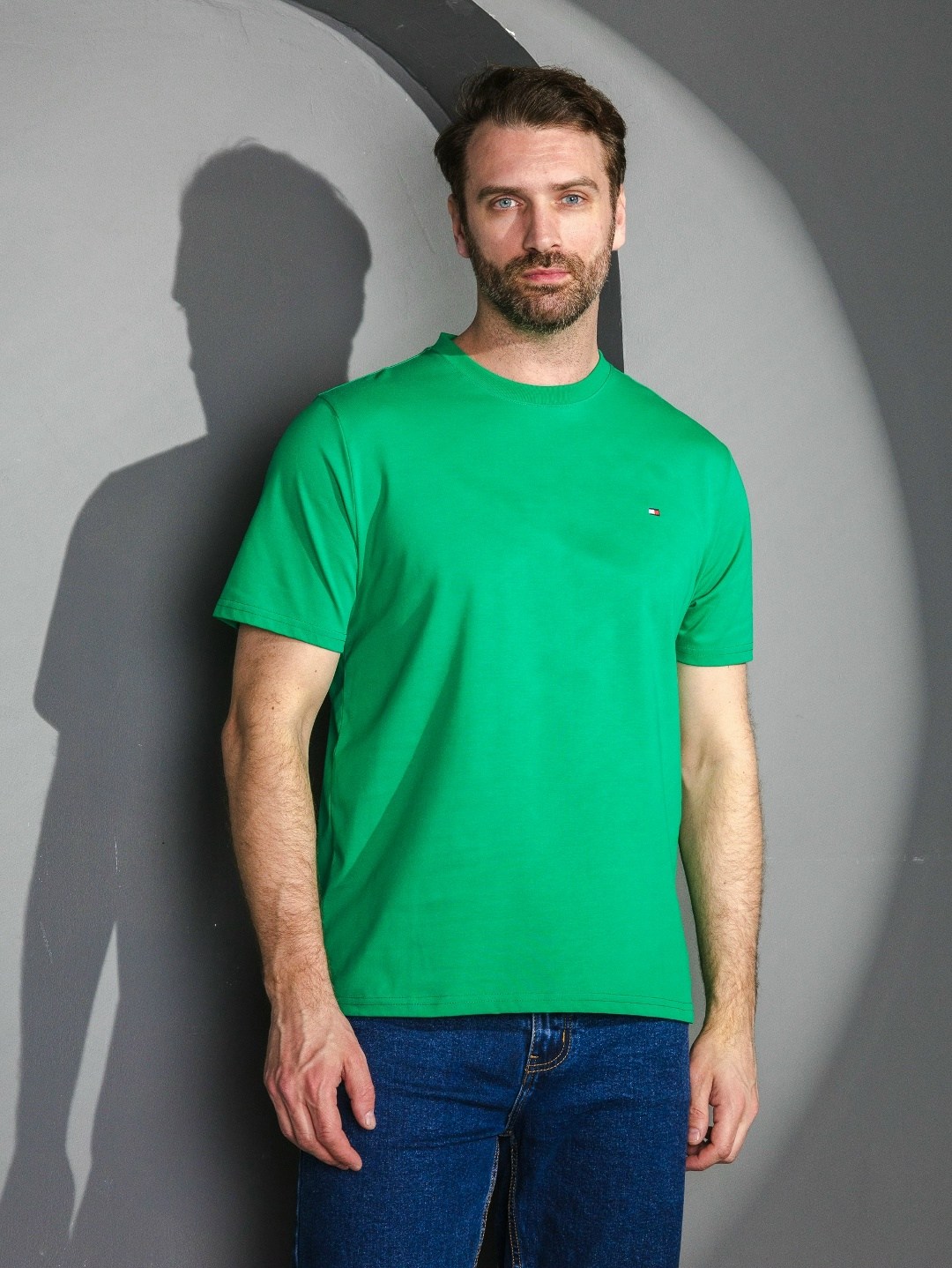 футболки мужские,зеленая футболка,футболка,универсальные футболки,футболка стрейч мужская