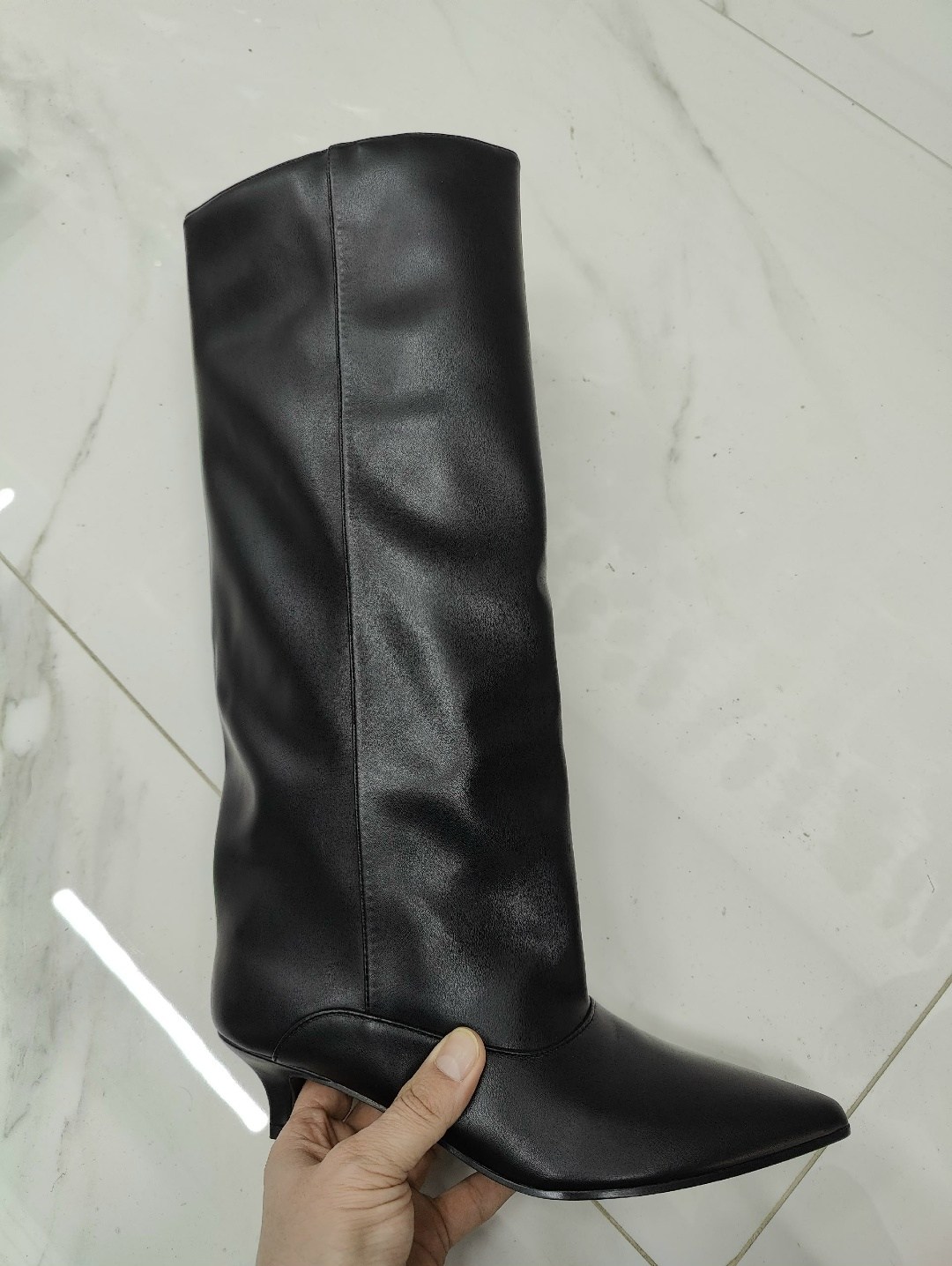 женские современные сапоги до колена на высоком каблуке,сапоги,модные женские высокие сапоги с острым носком,женские сапоги,сапоги демисезонные на маленьком каблуке gh collection