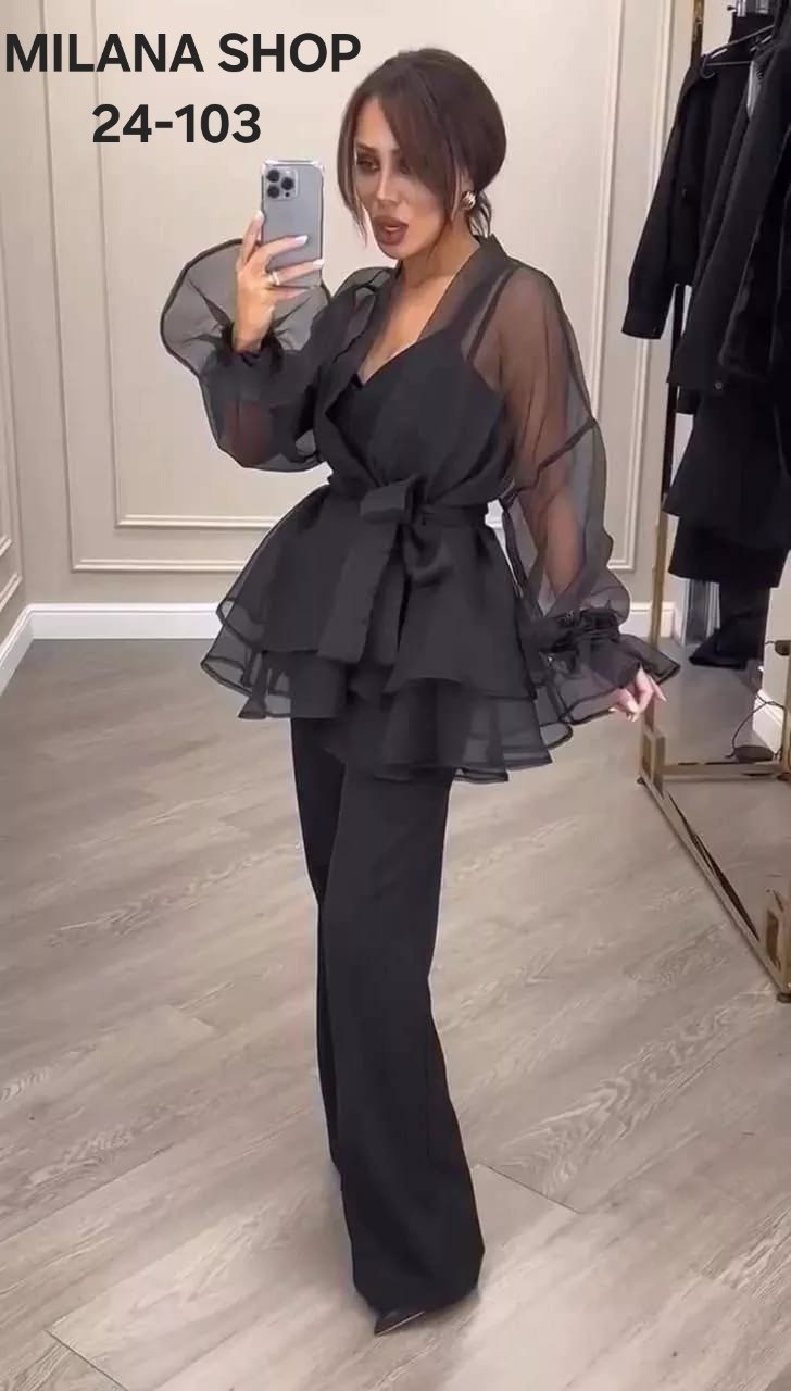 брючный костюм,брючный костюм женский,костюм тройка женский,костюм женский,брючный костюм м-0497