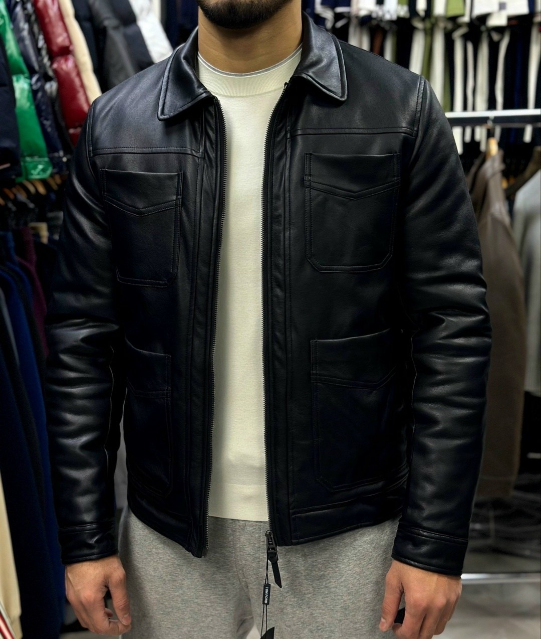 кожаная куртка мужская,кожаная куртка,кожаная куртка zegna,мужская куртка кожа,куртка зимняя кожаная