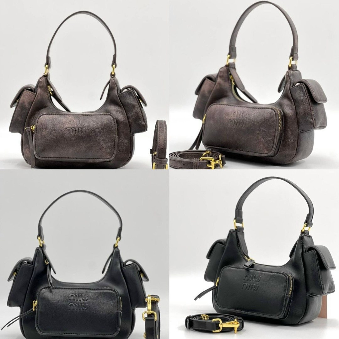 сумка miu miu,сумка женская miu miu,miu miu сумка на плечо кросс-боди,сумка,сумка miu miu pocket a125223 22/15 см чёрная