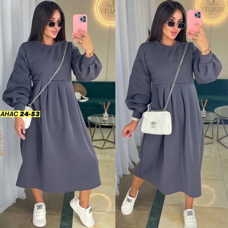 платье оверсайз миди,теплое платье,платье женская теплое,платье для беременной,платье