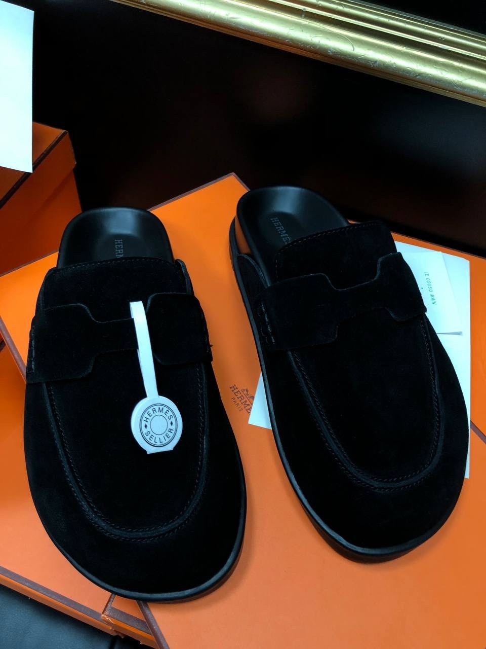 обувь,мюли hermes черные,мюли мужские,мюли hermes,обувь hermes