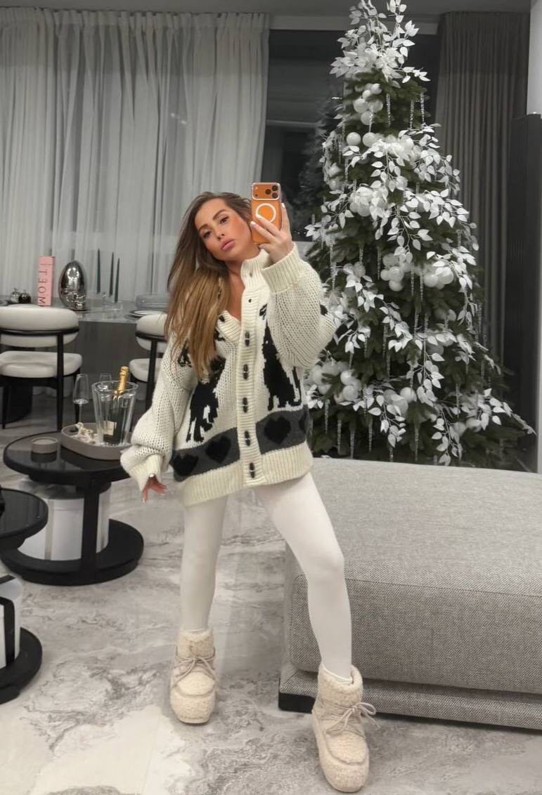 стильные кардиганы,вязаные кардиганы,зимние образы,зимний стиль,кардиган с принтом