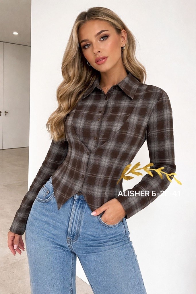 рубашка оверсайз в клетку betrendy wear,рубашка в клетку,женская рубашка в клетку,женская рубашка,рубашка