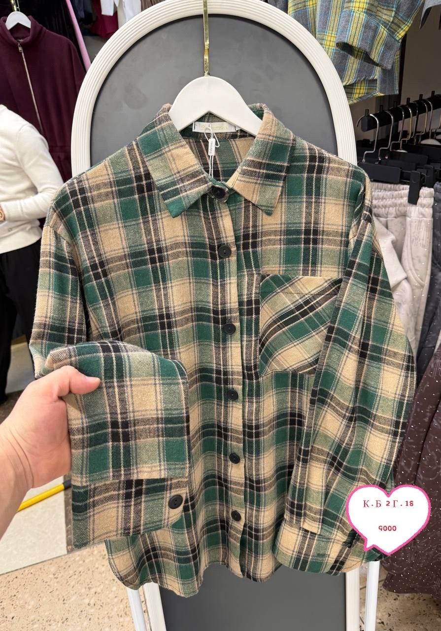 рубашка женская в клетку теплая оверсайз,рубашка в клетку,рубашка теплая в клетку оверсайз,женская рубашка оверсайз в клетку,рубашка