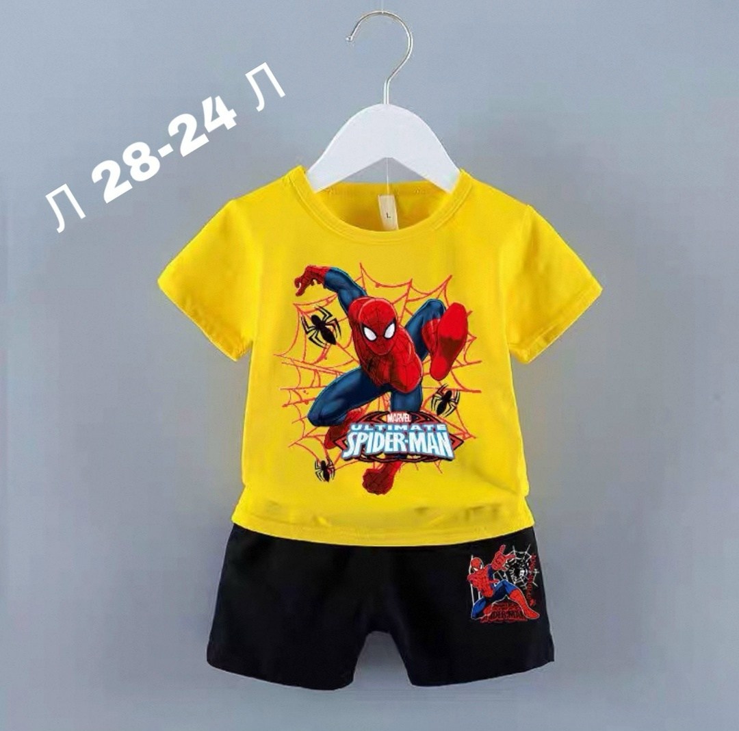 комплект детской одежды для мальчика,костюм для мальчика человек паук,комплект одежды для мальчика,летний комплект одежды для мальчиков,детский костюм