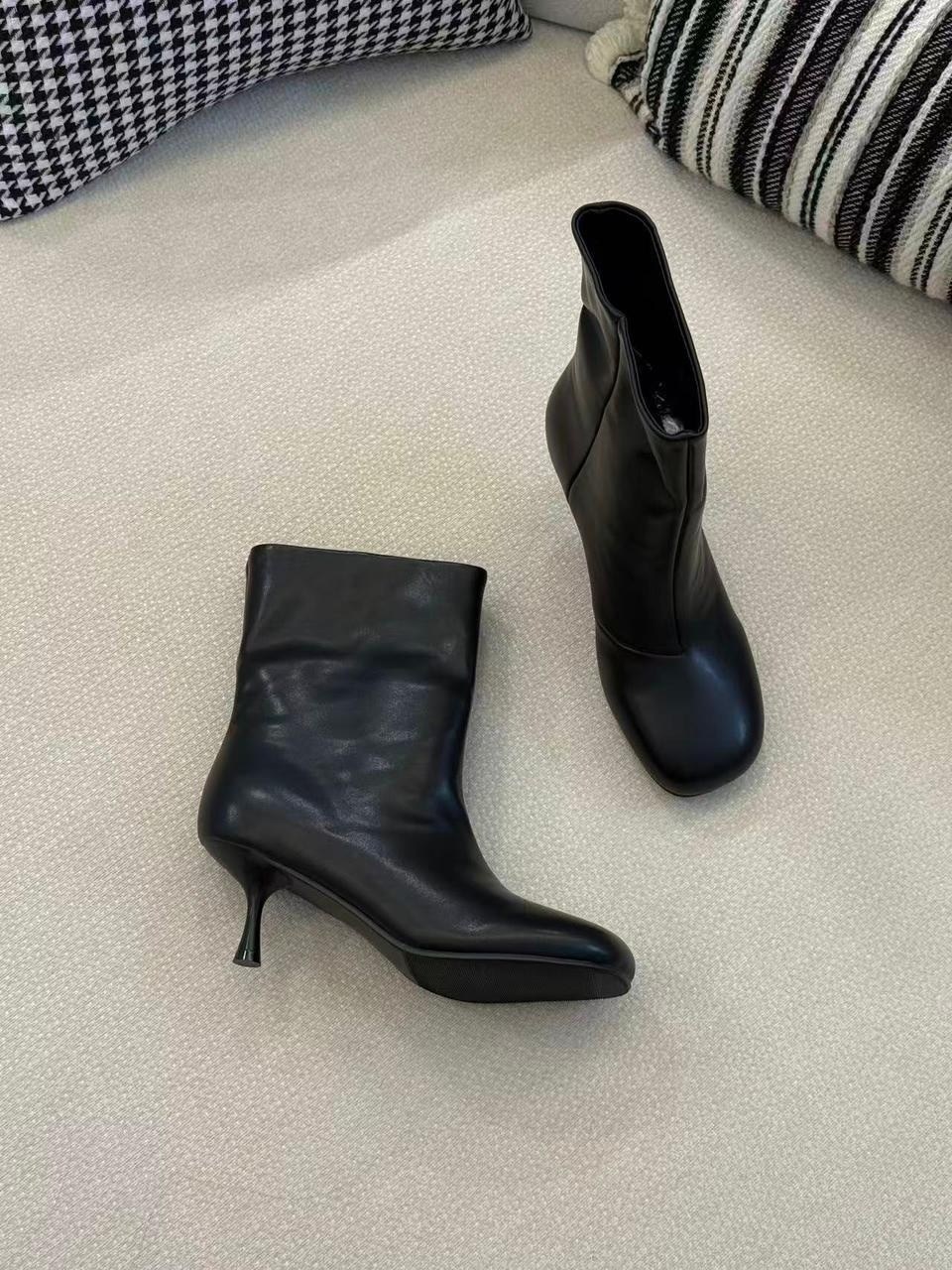 ,ботильоны женские,кожаные ботильоны,ботильоны баленсиага, женская