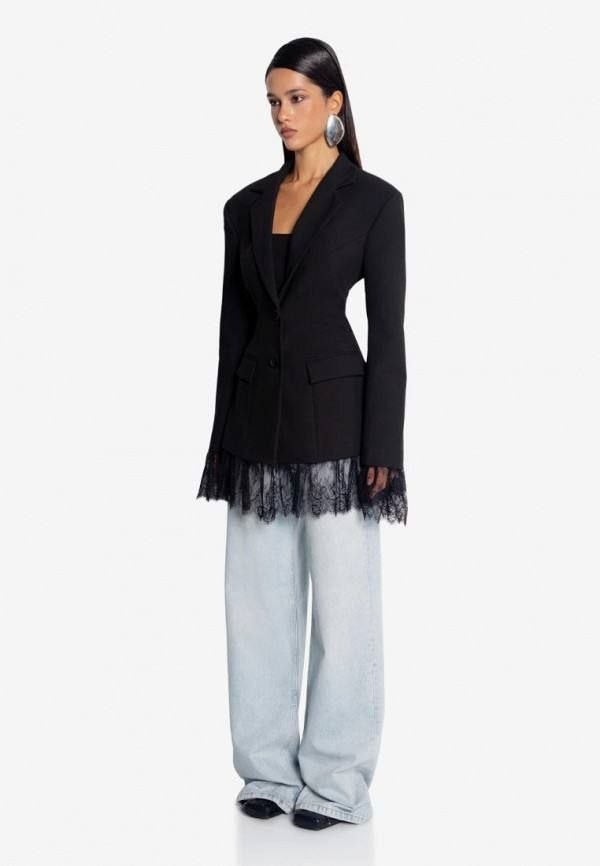 жакет с кружевом,жакет деловой,жакет