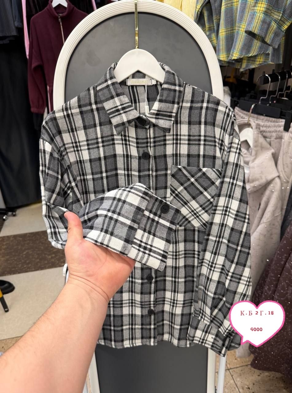 рубашка женская в клетку теплая оверсайз,рубашка в клетку,рубашка теплая в клетку оверсайз,женская рубашка оверсайз в клетку,рубашка