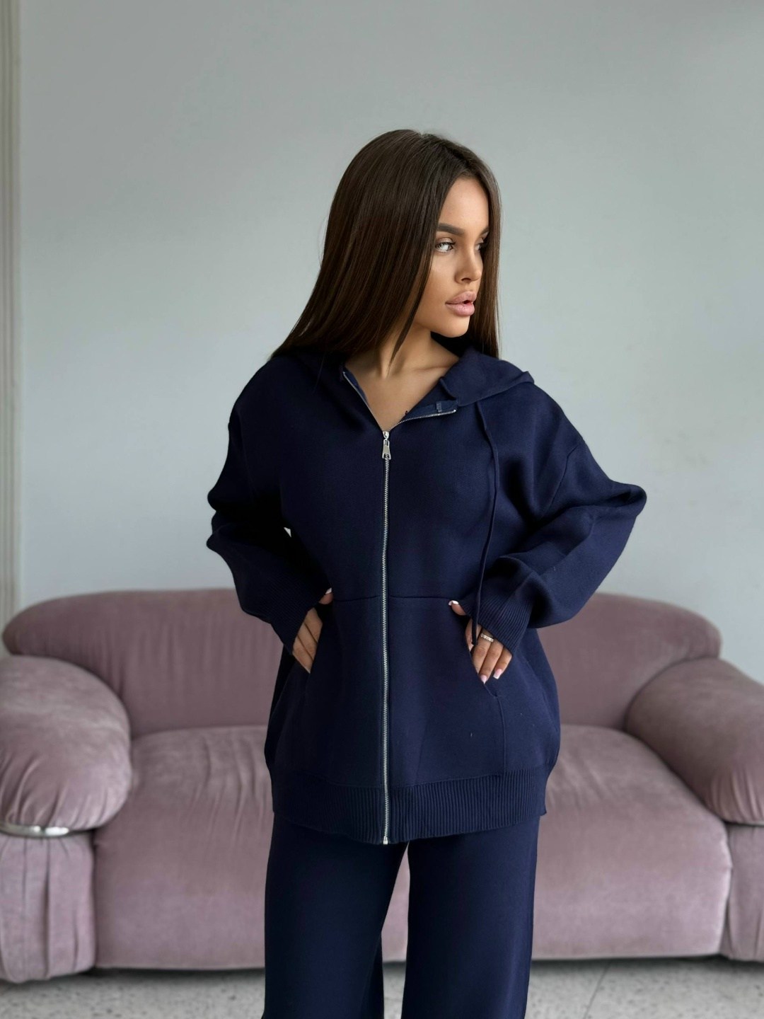 трикотажный женский костюм,толстовка на молнии из футера 3х нит.начес экрю,костюм бежевый,костюм женский теплый,женские костюмы