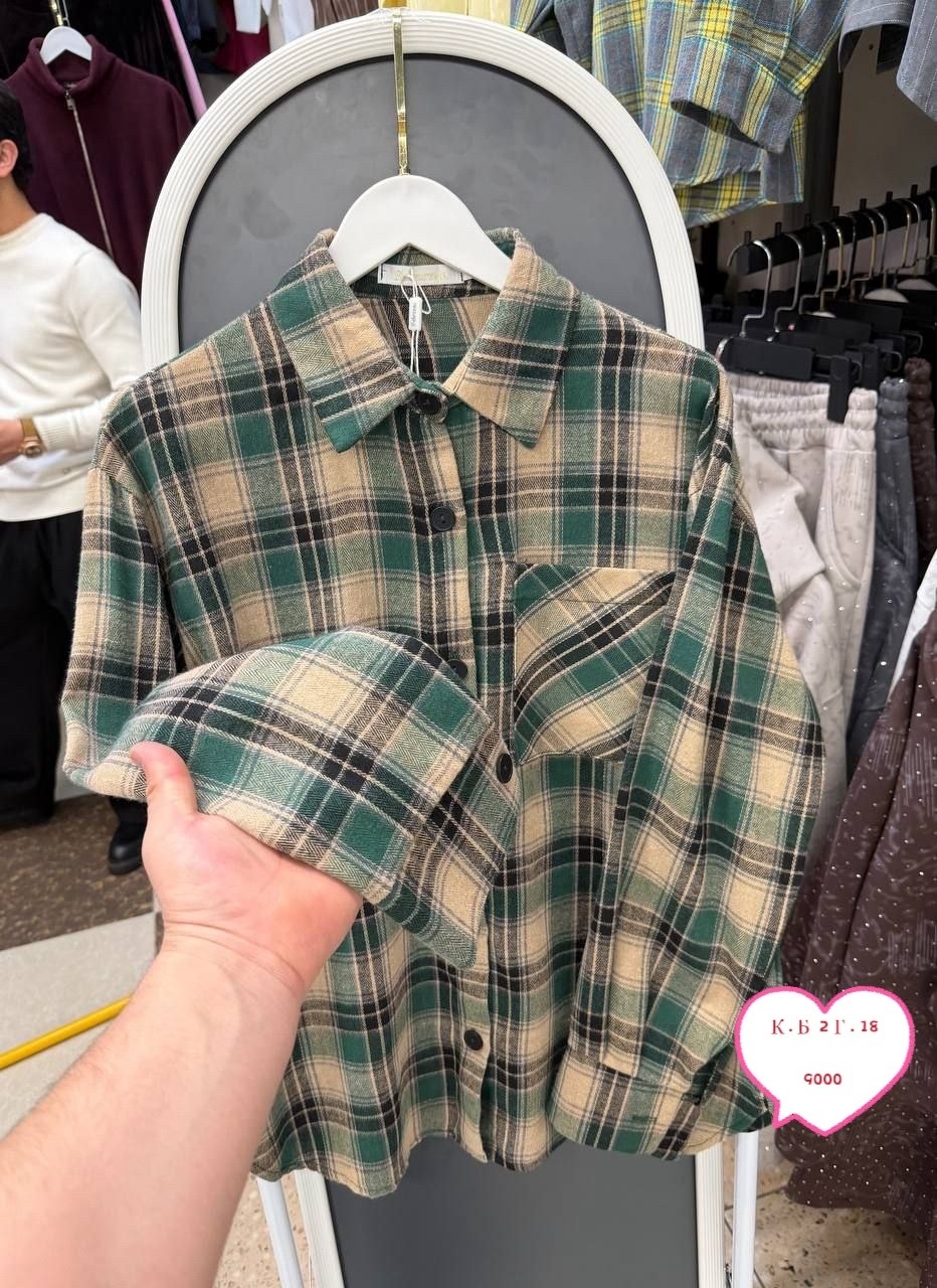 рубашка женская в клетку теплая оверсайз,рубашка в клетку,рубашка теплая в клетку оверсайз,женская рубашка оверсайз в клетку,рубашка