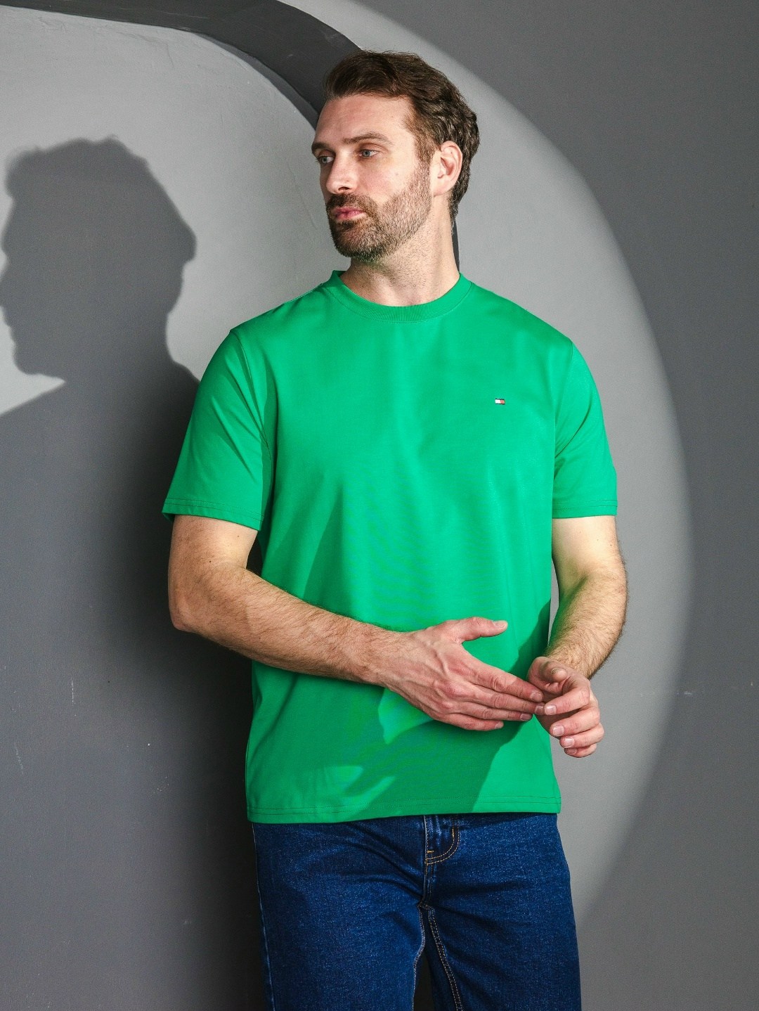 футболки мужские,зеленая футболка,футболка,универсальные футболки,футболка стрейч мужская