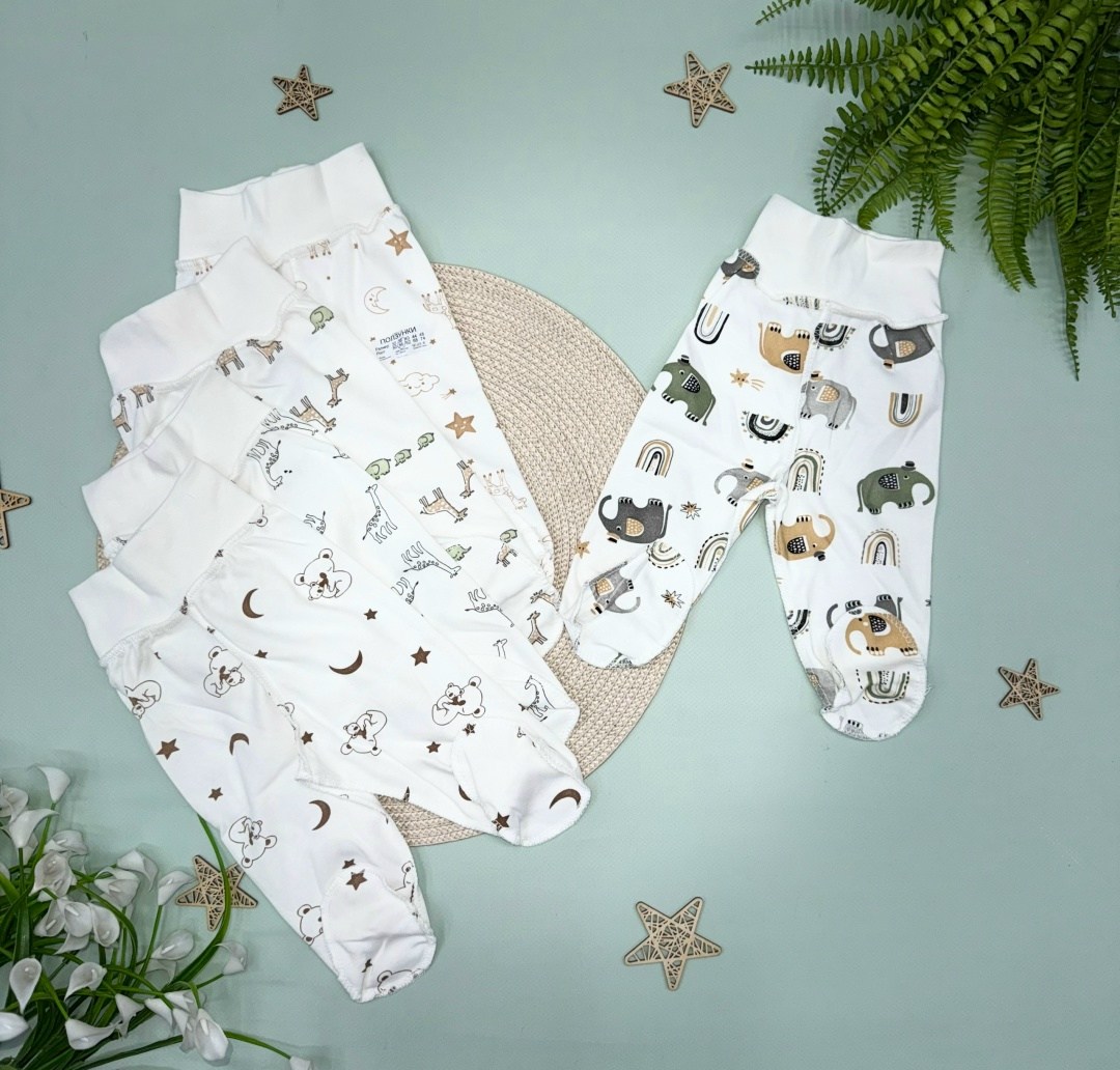 комплект ползунки,комплект ползунков для новорожденных 3 шт,комплект ползунки для новорожденных,комплект ползунков ovi kids трикотаж,ползунки для новорожденного