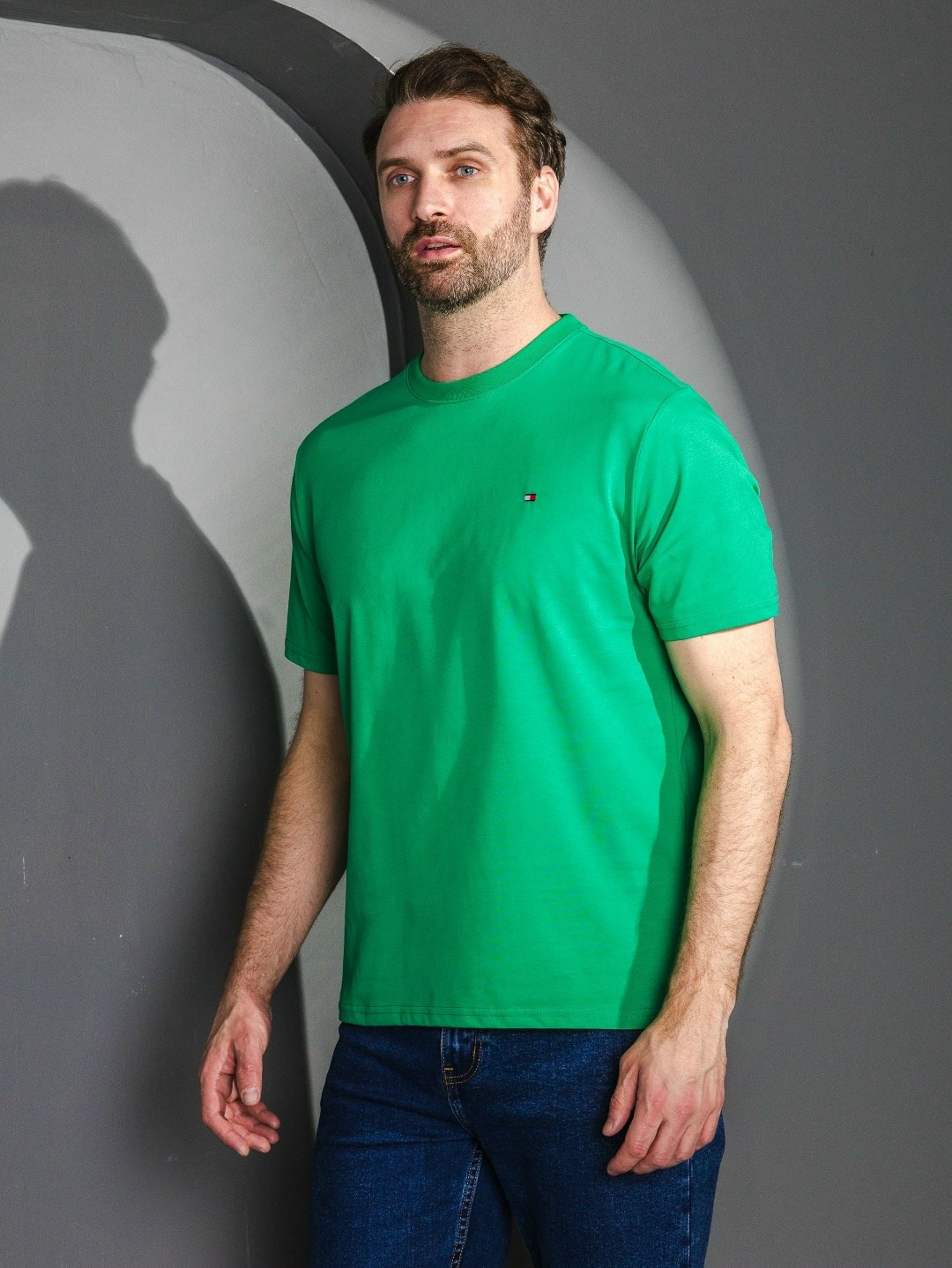 футболки мужские,зеленая футболка,футболка,универсальные футболки,футболка стрейч мужская