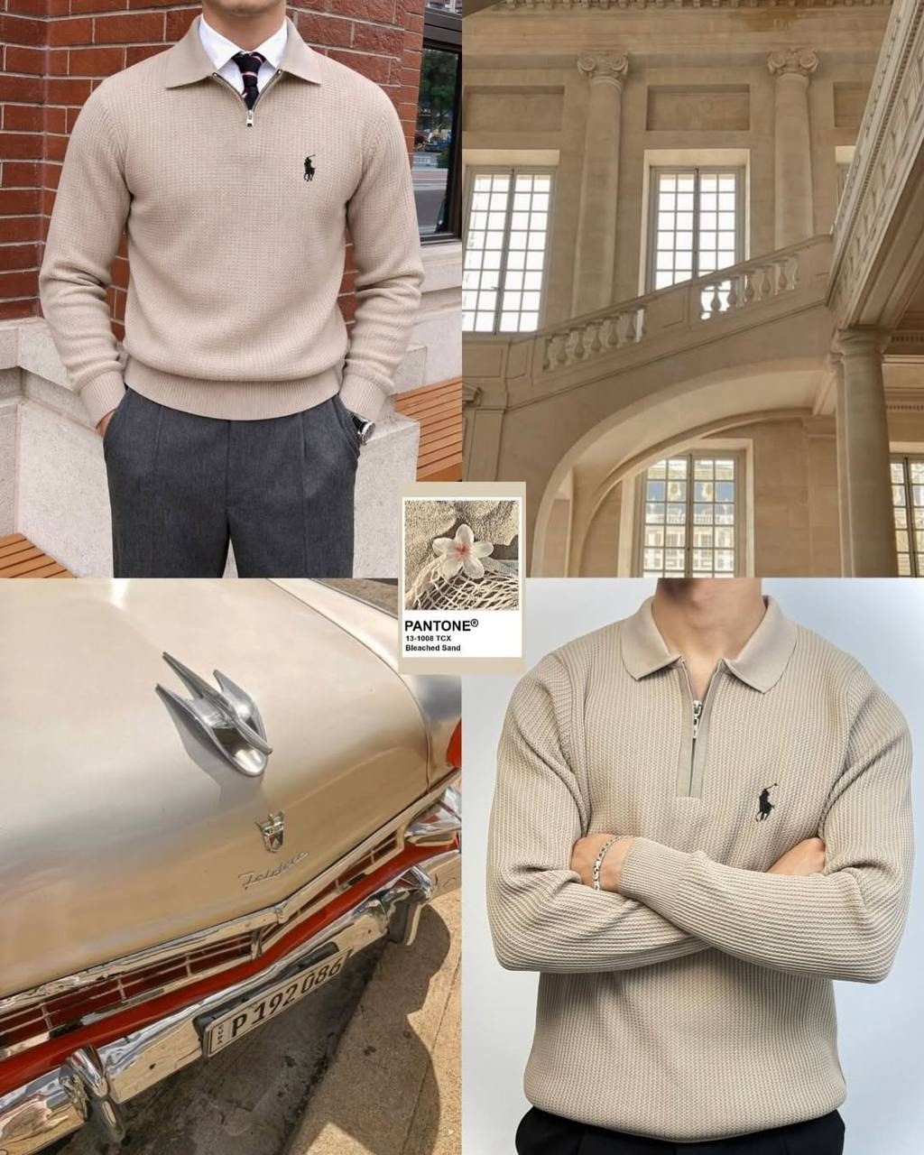 мужской свитер,мужская мода,кофта поло,свитер,мужской стиль кэжуал