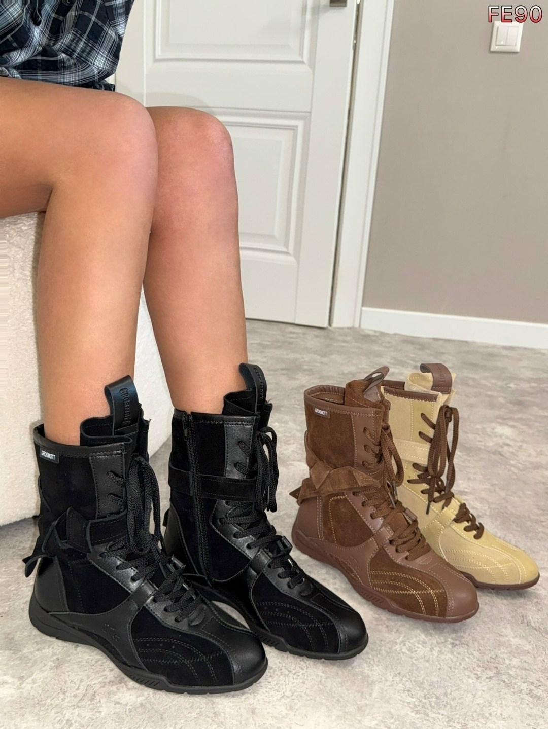,женские ботинки,женская зимняя ,повседневная ,боевые ботинки