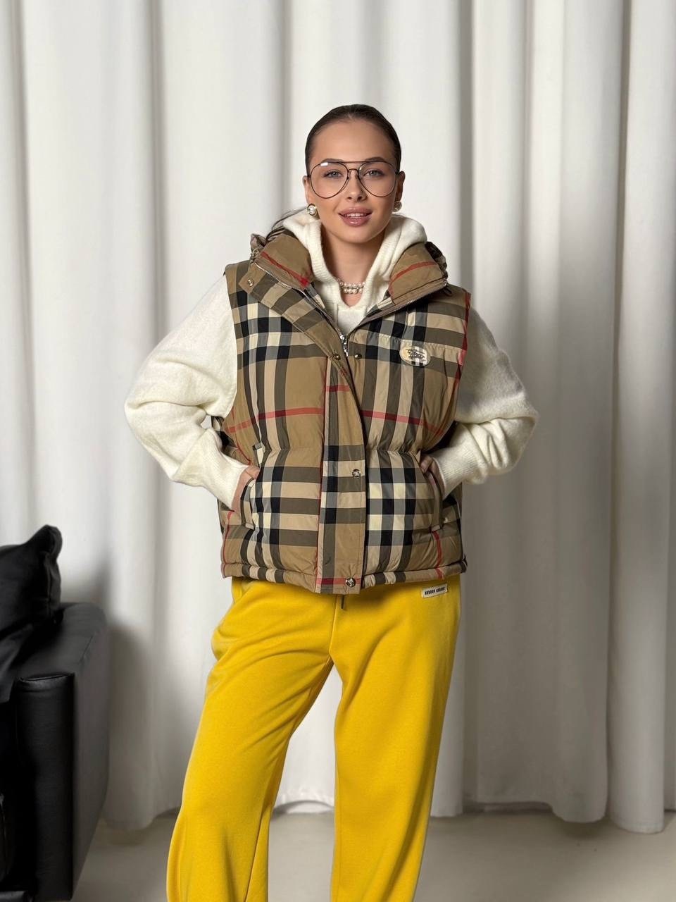 жилетка burberry,жилет burberry,жилетка барбери,жилет в клетку,жилетка женская