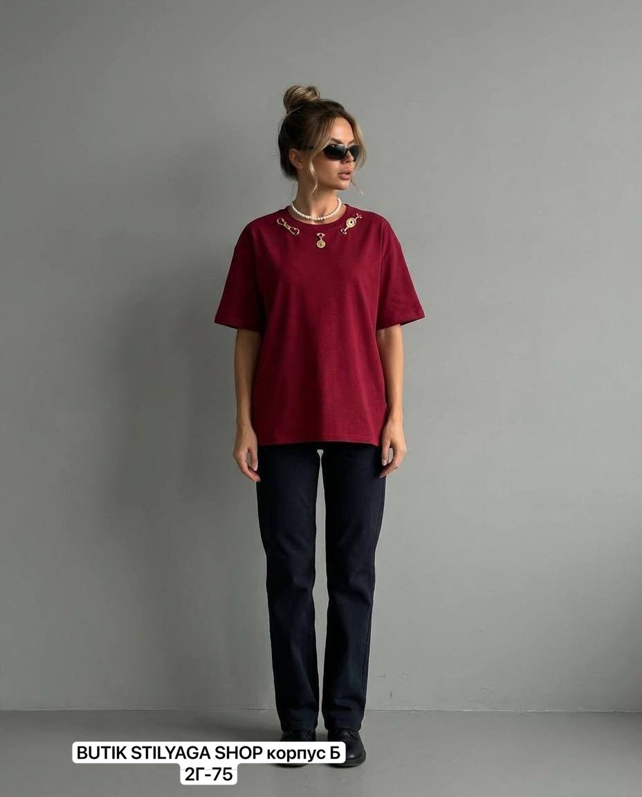 женская футболка,футболки для женщин,футболка,футболка женская бордовая