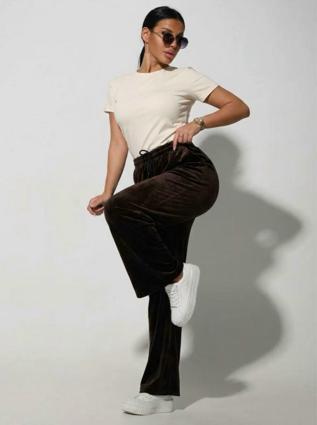 брюки женские велюровые "палаццо" бордо,брюки вельветовые палаццо женские,вельветовые брюки палаццо на меху mina fashion,брюки велюровые,брюки вельветовые прямые mbela_style